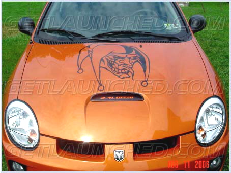 Joker-Jester-Car-Graphics-Hood <a href="http://www.getlaunched.com/gallery_pics2.html">http://www.getlaunched.com/gallery_pics2.html </a>